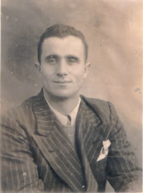 Arrigo Nuti, fondatore della Latteria nel 1946