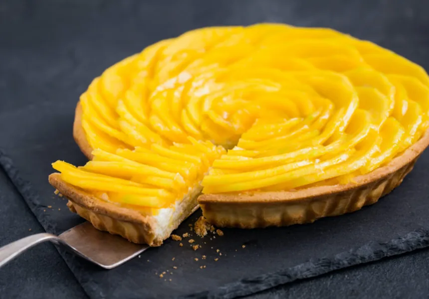 Crostata al mango