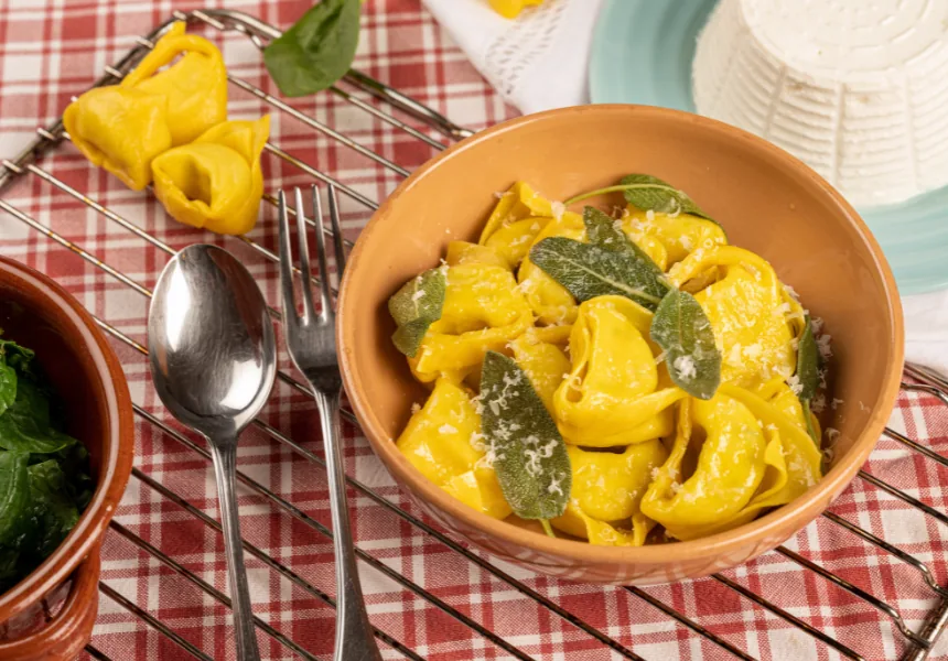 Tortelli burro e salvia