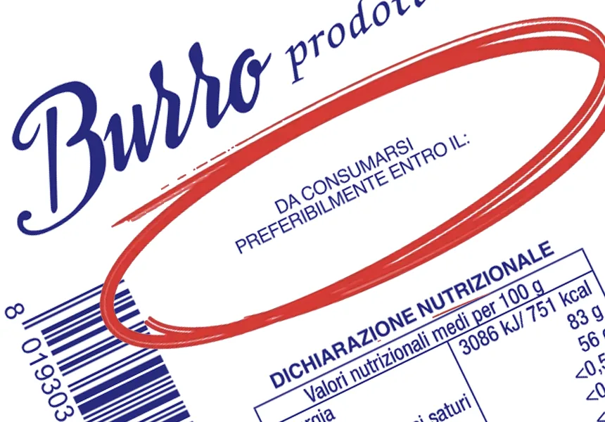Da consumarsi preferibilmente entro