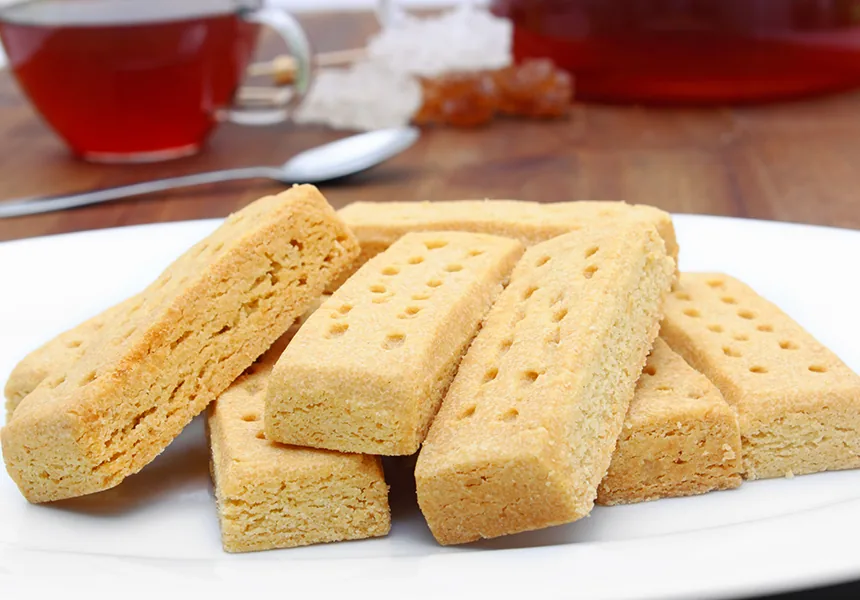 Shortbread fingers