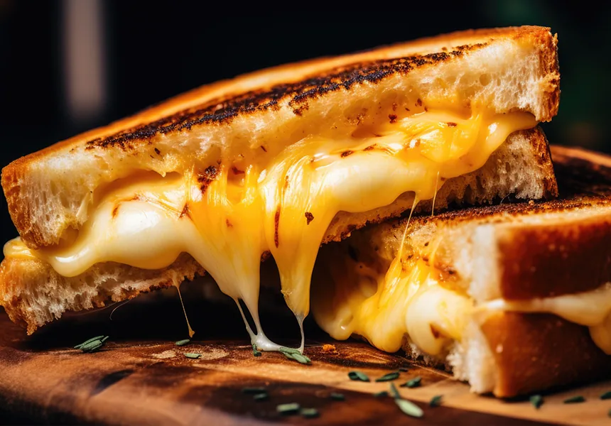 Grilled cheese sandwich
